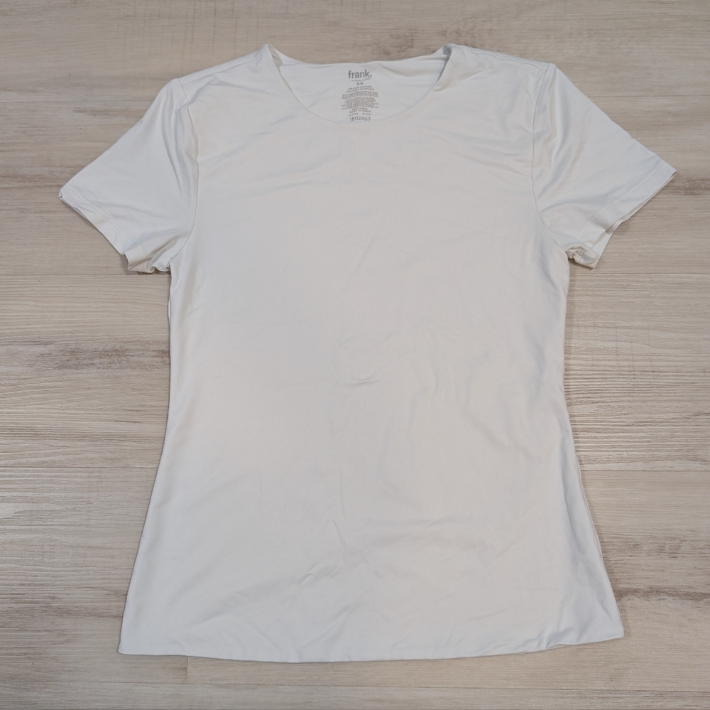 White Women's Top - Size M - Frank by Frank & Oak